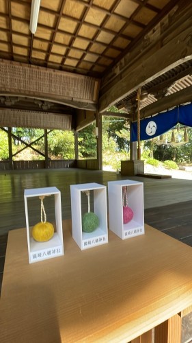 京都郡の國崎八幡神社にご縁がありました