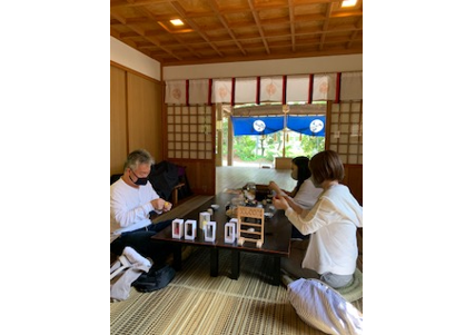 京都郡の國崎八幡神社にご縁がありました