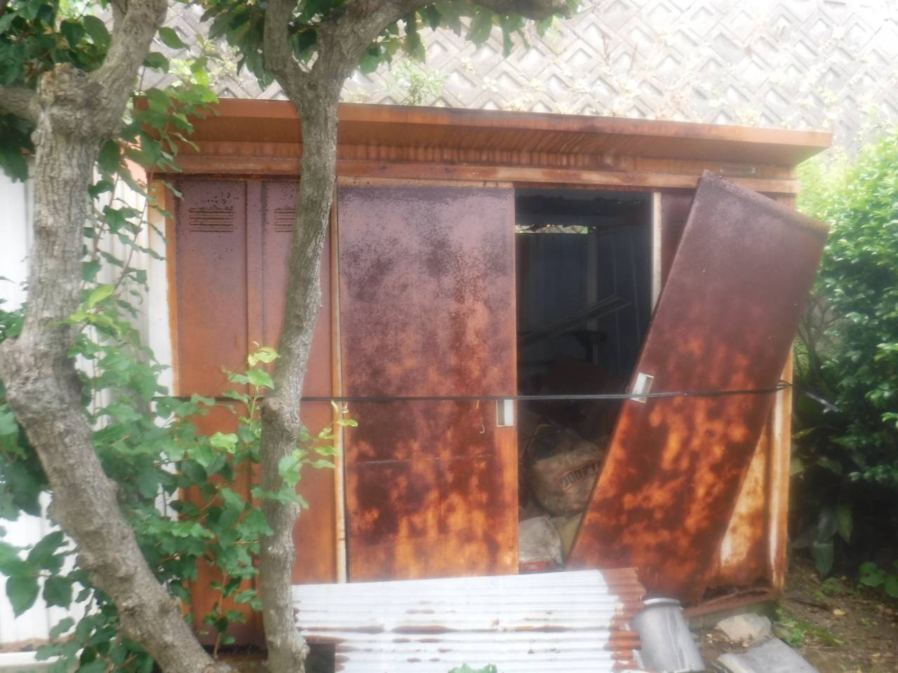 施工後（右側）