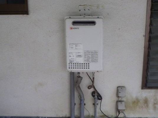 給湯器の取替え<br>＠糸島市のリフォーム