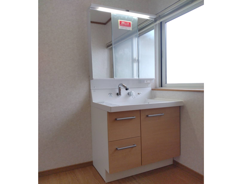 戸建ての全面改修～洗面所編～<br>＠福岡市城南区のリフォーム