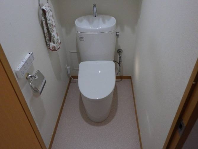 TOTOのトイレ<br>@福岡市城南区のリフォーム