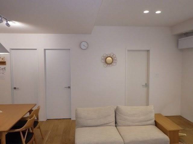 リビングに廊下を<br>＠糸島市のリフォーム