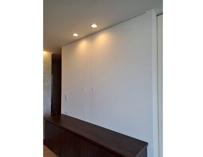 ピックチャーレール取付け<br>@福岡県粕屋郡のリフォーム