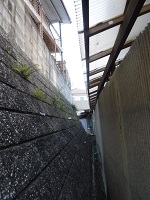 城南区戸建て　倉庫造作